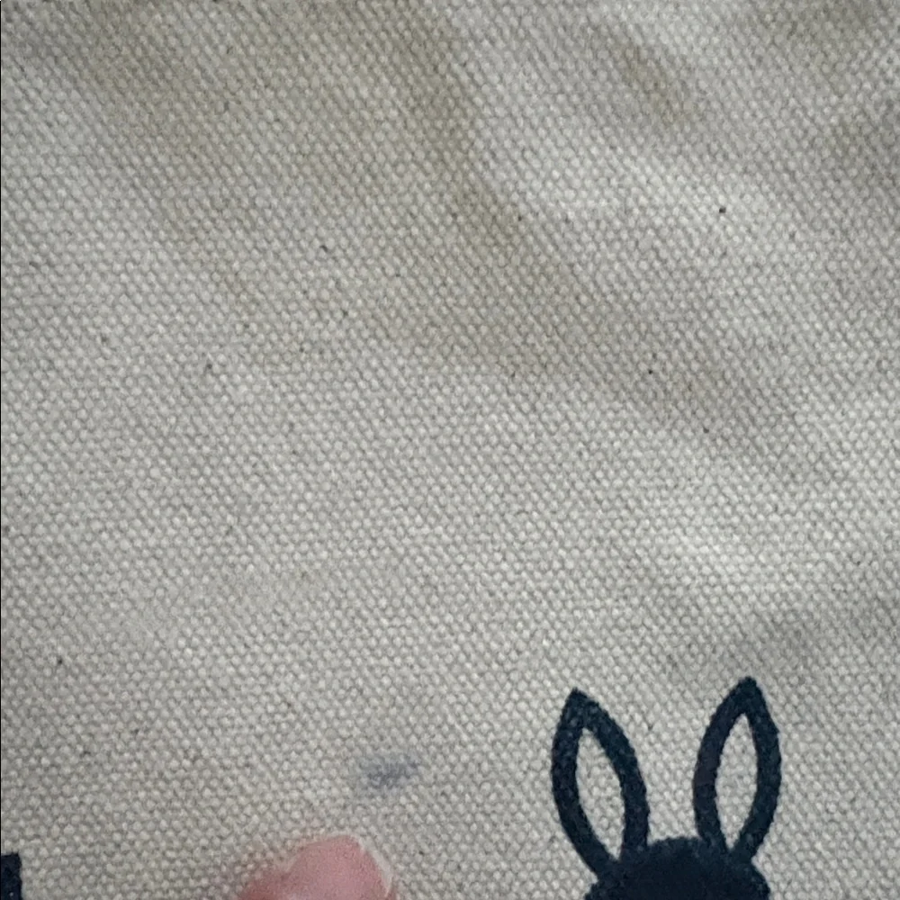 Psycho Bunny Cream Tote Bag - Picture 4 of 5